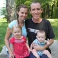 David Ahlgren and his family